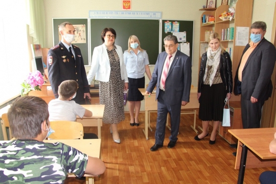 Посещение Центра временного содержания несовершеннолетних правонарушителей УМВД России по Тамбовской области